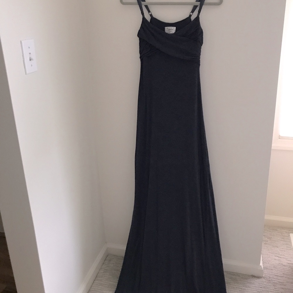 Max Studio Specialty Products Slip-On Blue Maxi Dress Size S